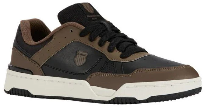 K-Swiss Vyriški Match Pro Odiniai Sportbačiai Juodi/Rudi (08905-003-M)