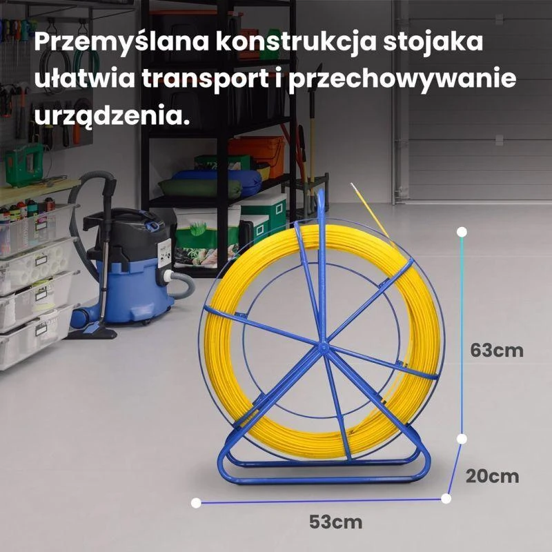 Extralink EX.13827 kabelių perdavimo įranga Mėlyna, Geltona