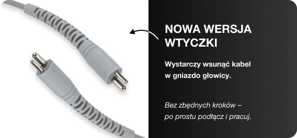 Activeshop Nagų frezos kabelis EXO CX3 galvutei