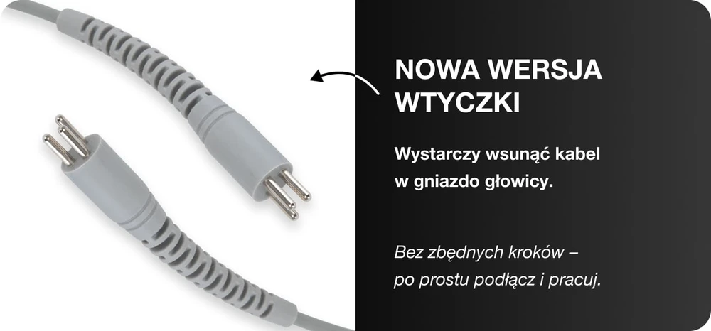 Activeshop Nagų frezos kabelis EXO SX7 galvutei