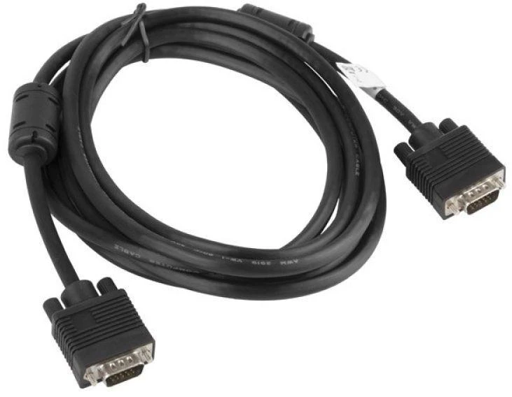 LANBERG CA-VGAC-10CC-0030-B laidas VGA M/M ekranuotas feritu 3m juodas