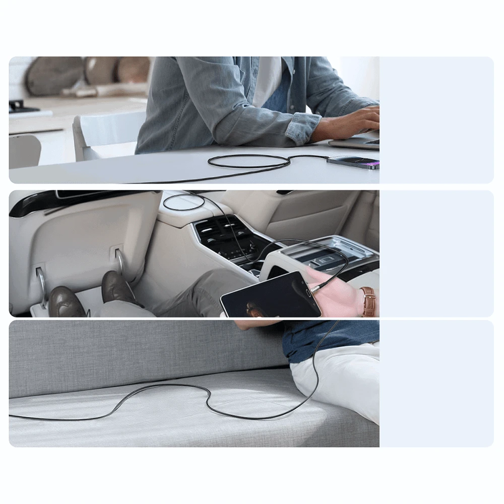 Joyroom Kabelis Pioneer 30W USB C prie Lightning SA31-CL3 / 30W/ 1.2m (juodas)