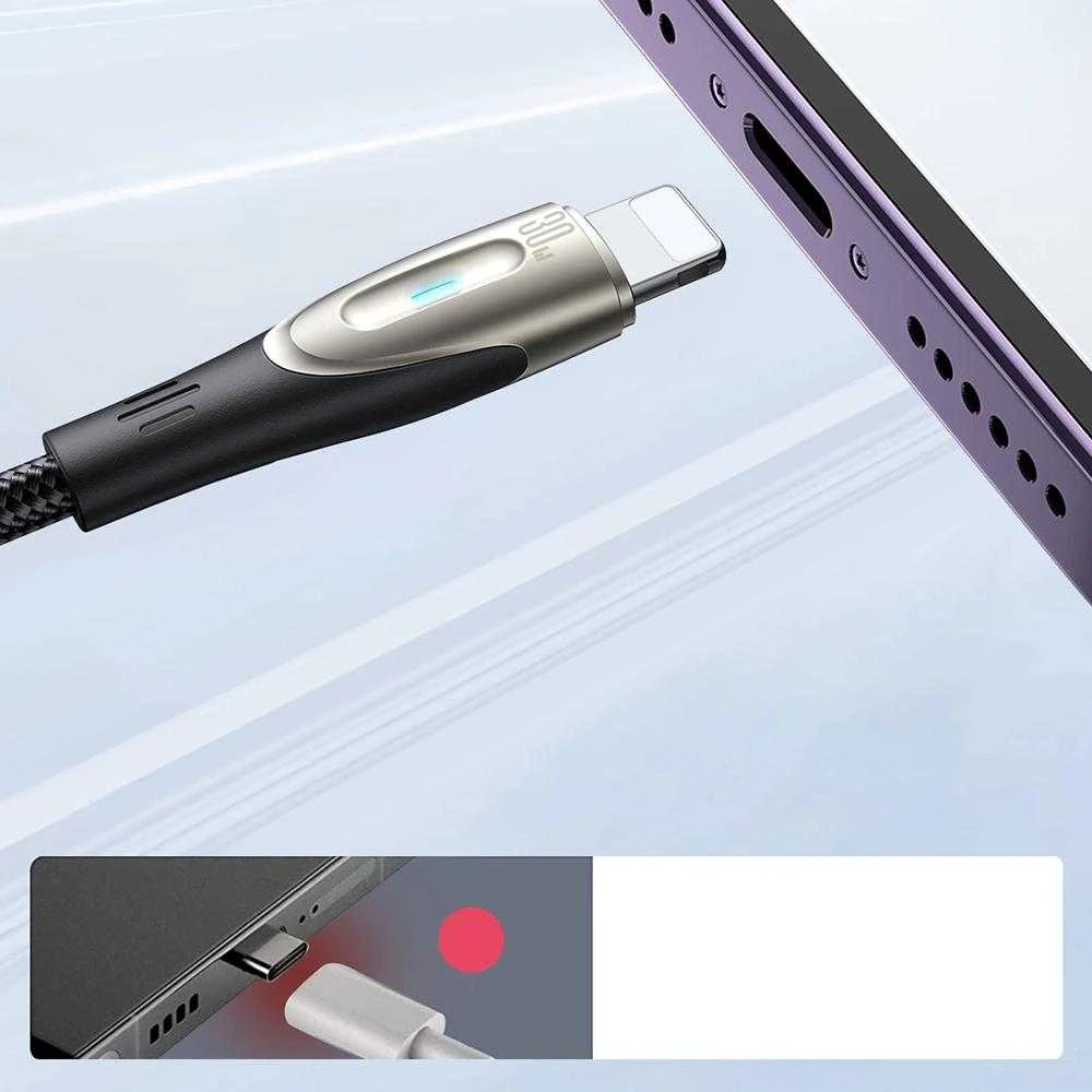 Joyroom Kabelis Star-Light USB C prie Ligtning SA27-CL3 / 100W / 1.2m (juodas)