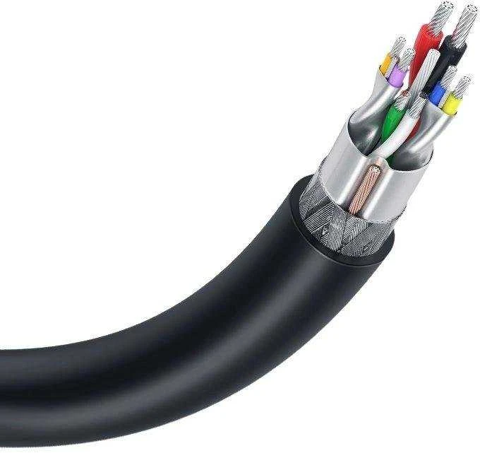 USB 2.0 M-M UGREEN cable US102, 1m (juodas)
