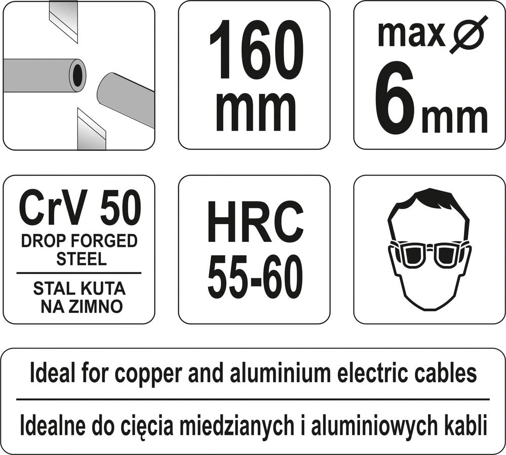 YATO REPLĖS LAIDŲ KIRPIMUI 6″