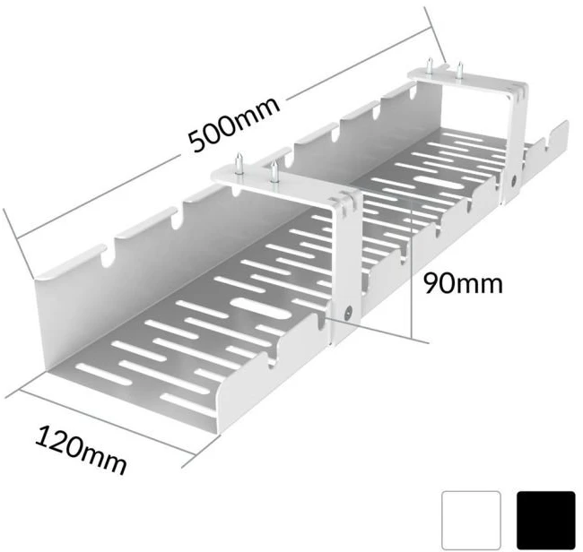 Projektorius ACTIVEJET desk cable organiser CMP502 baltas