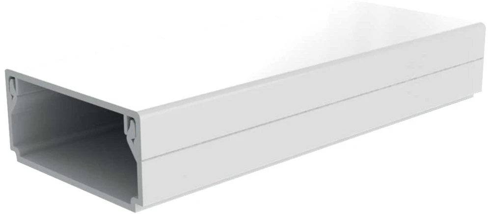 Kabelių lovelis Kopos LHD 50X20_HD (baltas, 50×20 mm, 2 m, su apsaugine plėvele)