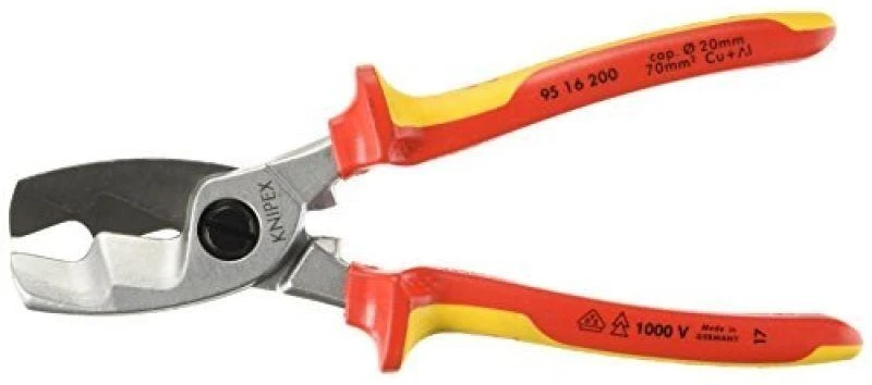Kabelių žirklės iki 70mm2 1000V KNIPEX
