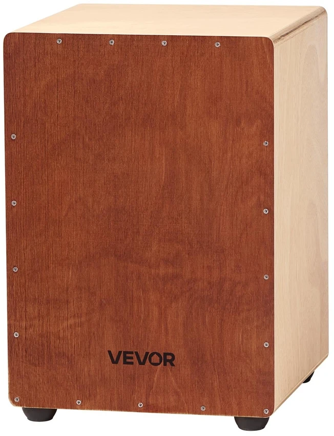 VEVOR Cajon būgnas iš beržo su spragtukais