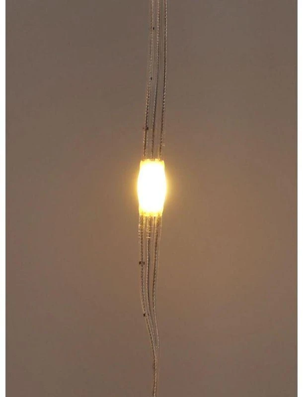 Christmas Decoration Kalėdinės užuolaidų lemputės 120 LED su pulteliu