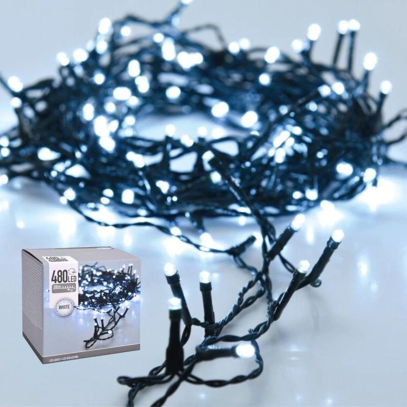 Christmas Decoration Kalėdų LED girlianda 480 vnt. šaltai balta