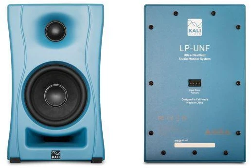 KALI AUDIO LP-UNF-B – Bluetooth monitorių pora. Daugialypės terpės garsiakalbiai, mėlyni.