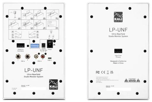 KALI AUDIO LP-UNF WH – „Bluetooth“ monitorinių garsiakalbių pora. Multimedijos garsiakalbiai, balti.