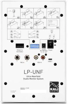 KALI AUDIO LP-UNF WH – „Bluetooth“ monitorinių garsiakalbių pora. Multimedijos garsiakalbiai, balti.