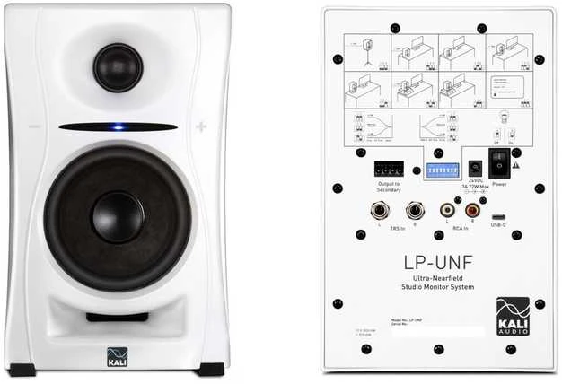 Kali Audio LP-UNF-WH - „Bluetooth“ monitorių garsiakalbių pora (baltos)