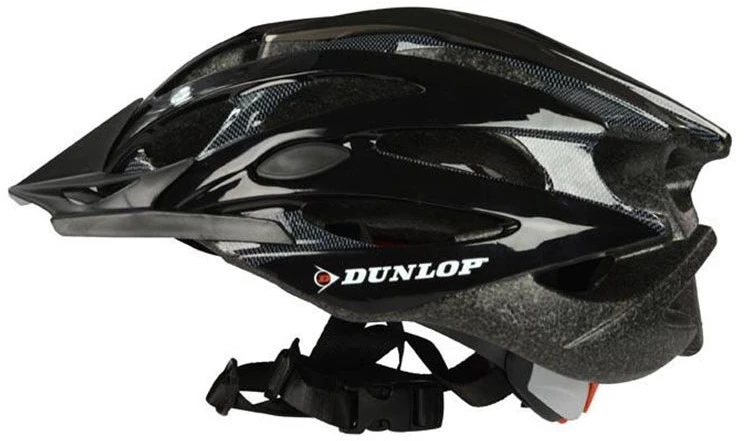 Kalnų dviračio šalmas Dunlop, L dydis (58–61 cm), juodas
