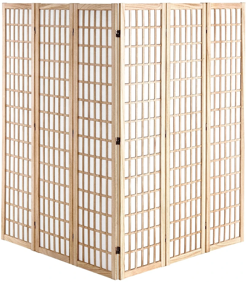 VEVOR Japoniška kambario pertvara 6 panelių