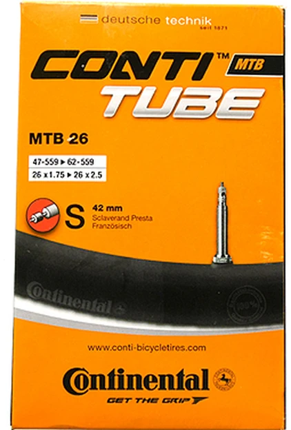 Kamera 26" VALVE PRESTA 42 47/62-559 Continental MTB
