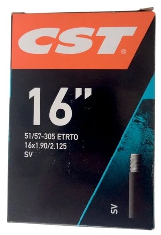 Kamera dviračiui CST 16 x 1.90/2.125 Auto 40 mm
