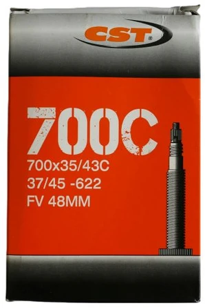 CST F-V 48mm Dviračio kamera, 700 x 35/43C Presta ventilis