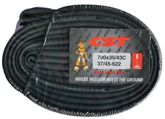 CST F-V 48mm Dviračio kamera, 700 x 35/43C Presta ventilis