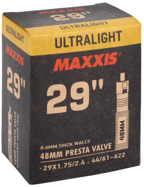 Kamera dviračiui Maxxis 29 x 1.75/2.4 Presta 48 mm Ultralight