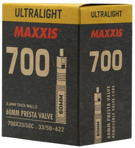 MAXXIS Presta 60 mm 700 x 33/50C Dviračio kamera