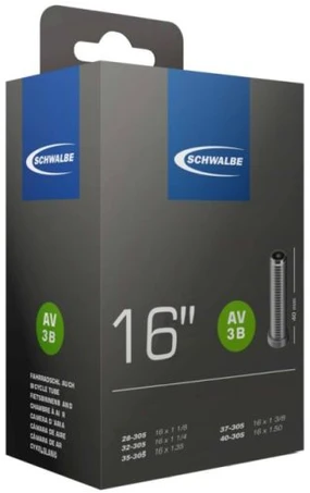 Kamera dviračiui Schwalbe 16 x 1.25 - 1.50 Auto 40 mm 3B
