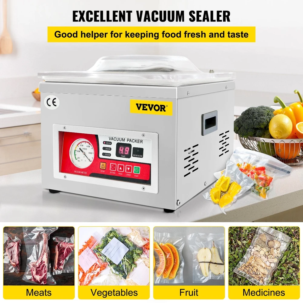VEVOR Chamber vakuum pakavimo aparatas, 260W