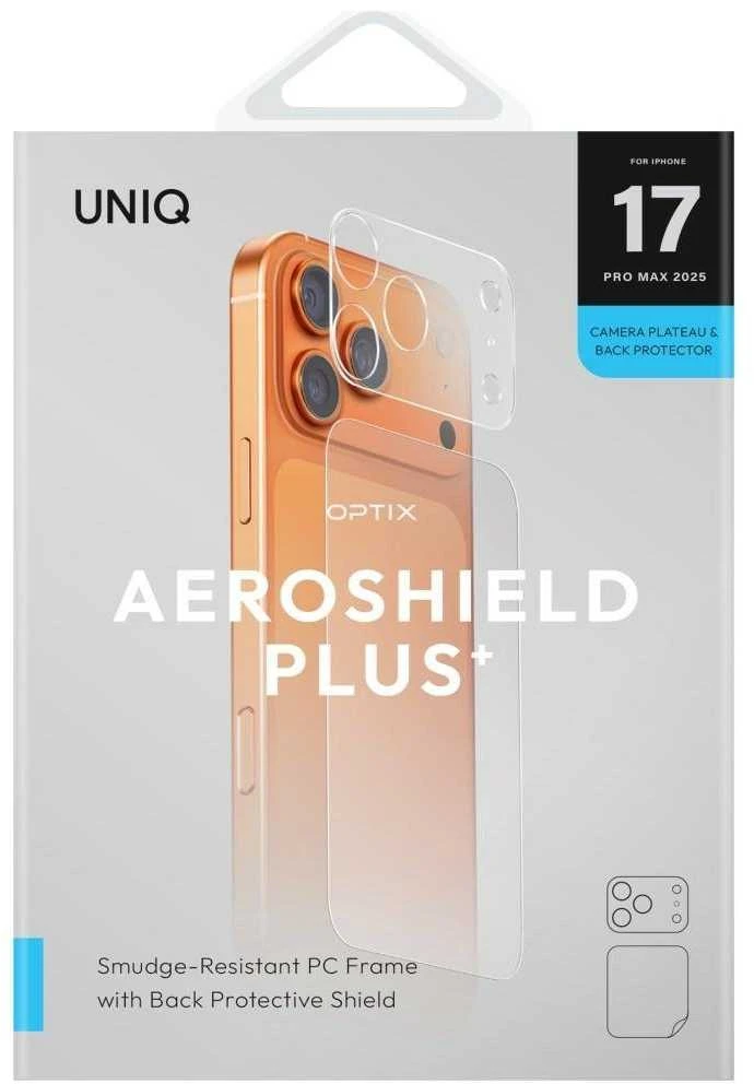 „Uniq Optix Aeroshield+“ kameros modulio apsauga, skirta „iPhone 17 Pro Max“
