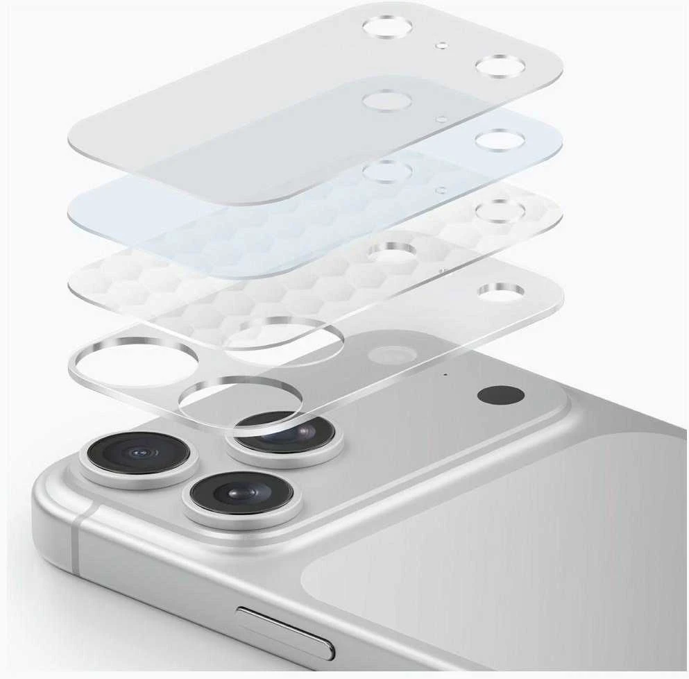 „Uniq Optix Aeroshield“ kameros modulio apsauga, skirta „iPhone 17 Pro“