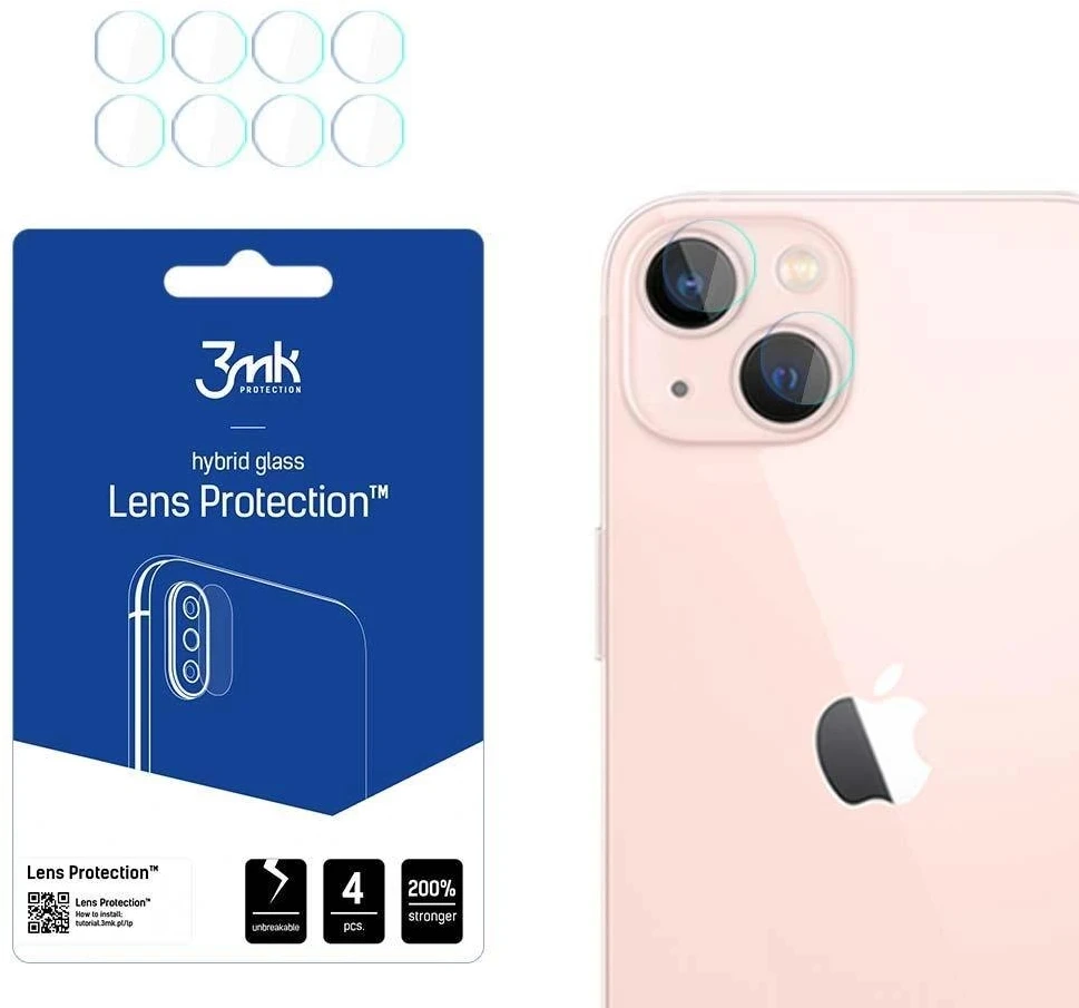 3MK Lens Protect iPhone 14 6,1″ Camera Lens Protection 4 pcs