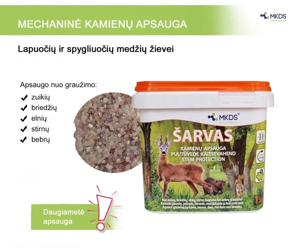 Kamienų apsauga ŠARVAS, 1kg