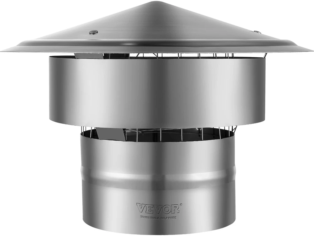 VEVOR Nerūdijančio plieno kaminlėkštė 152 mm