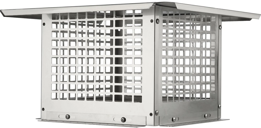VEVOR dūmtraukio dangtelis 304 x 304 mm nerūdijančio plieno