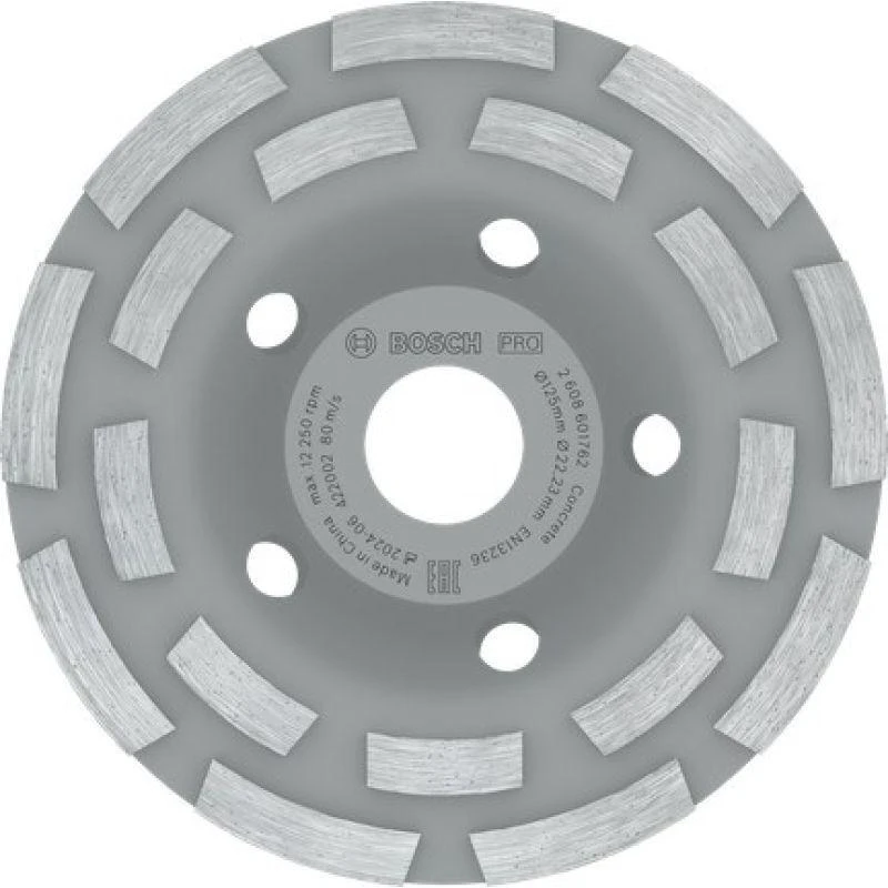 Bosch Deimant.šlif.diskas 125 x 22.23 mm Concrete