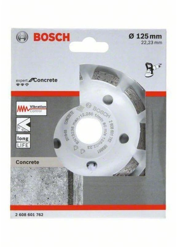 Bosch Deimant.šlif.diskas 125 x 22.23 mm Concrete
