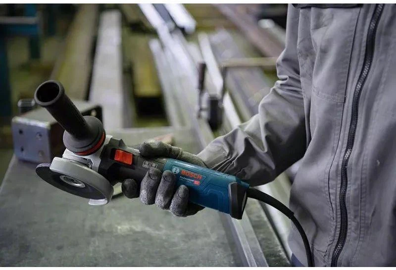 Bosch kampinis šlifuoklis GWS 17-125 S, 125mm, 1700W, CT