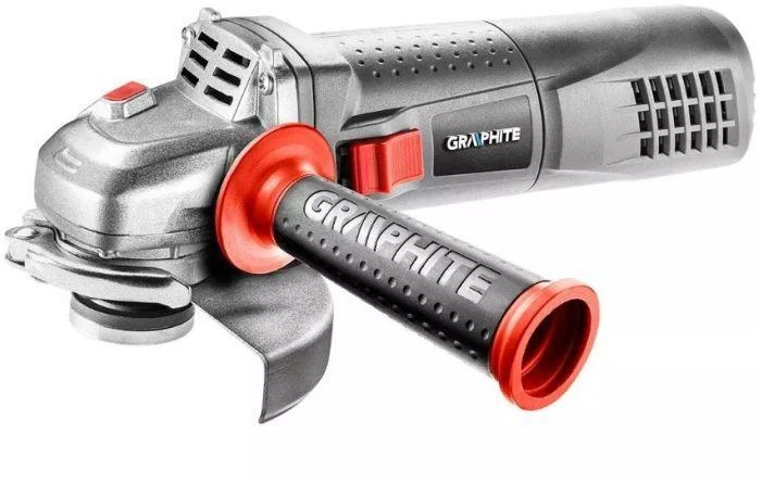 Kampinis šlifuoklis GRAPHITE 59G187 900W, 125mm, reguliuojamas greitis