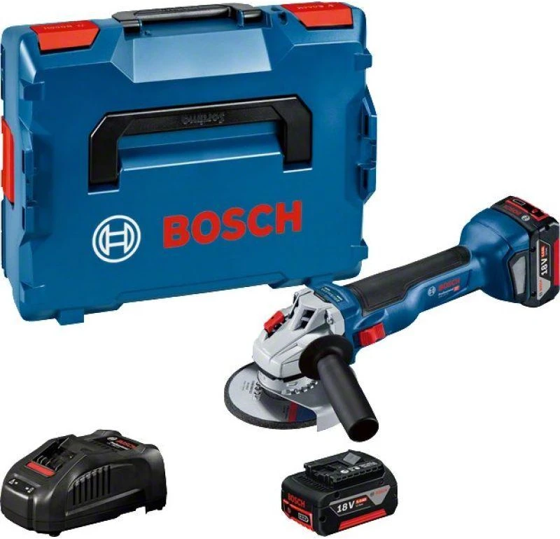 Bosch GWS 18V-10, LB 2x5.0, 18V-40