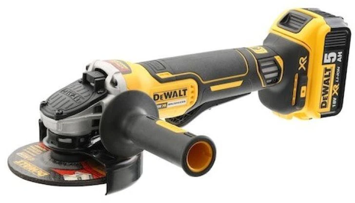 Kampinis šlifuoklis DeWalt DCG460N-XJ; 54 V (Be akumuliatoriaus ir pakrovėjo)