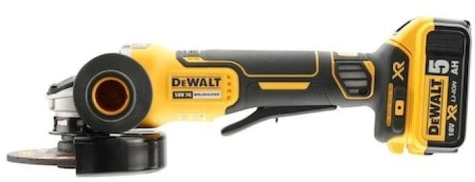 Kampinis šlifuoklis DeWalt DCG460N-XJ; 54 V (Be akumuliatoriaus ir pakrovėjo)