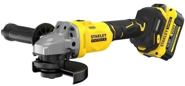 Kampinis šlifuoklis Stanley SFMCG710M1T-QW, 12,5 cm, 8500 aps./min., 800 W, 1,84 kg