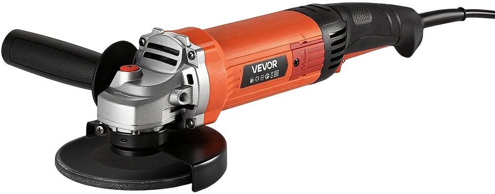VEVOR Kampinis šlifuoklis 127 mm su dulkių apsauga