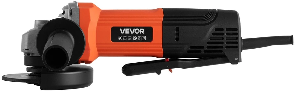 VEVOR Kampinis šlifuoklis 114.3mm su dulkių apsauga