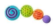 Fat Brain Toys Kamuoliukų rinkinys „OombeeBall“