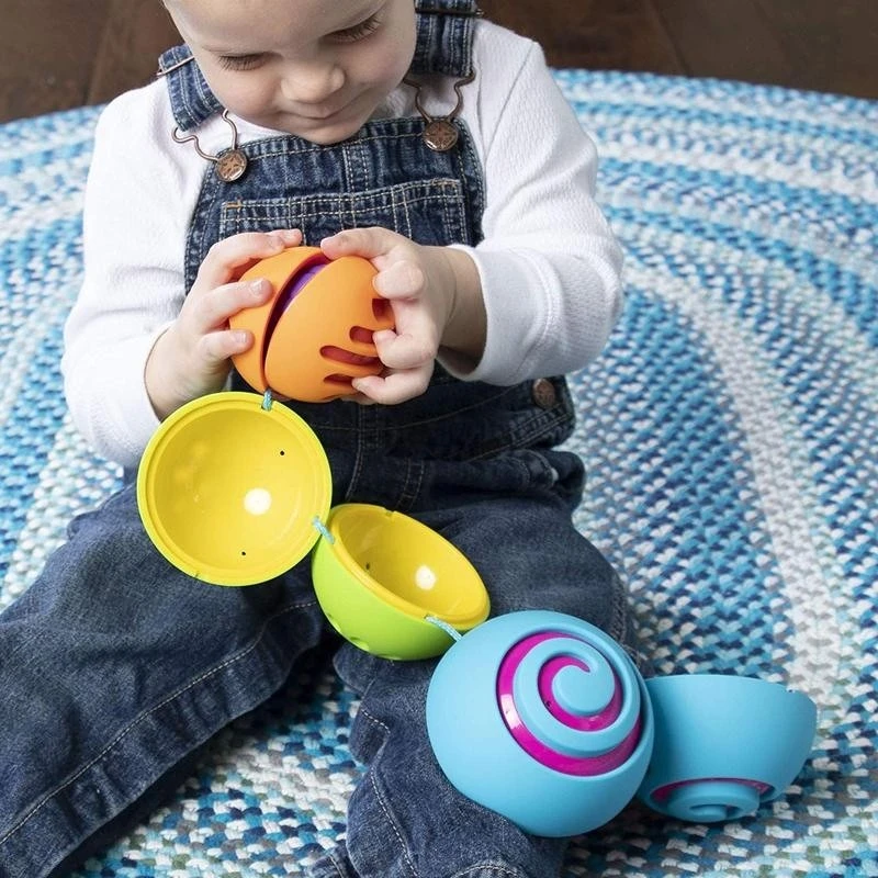 Fat Brain Toys Kamuoliukų rinkinys „OombeeBall“