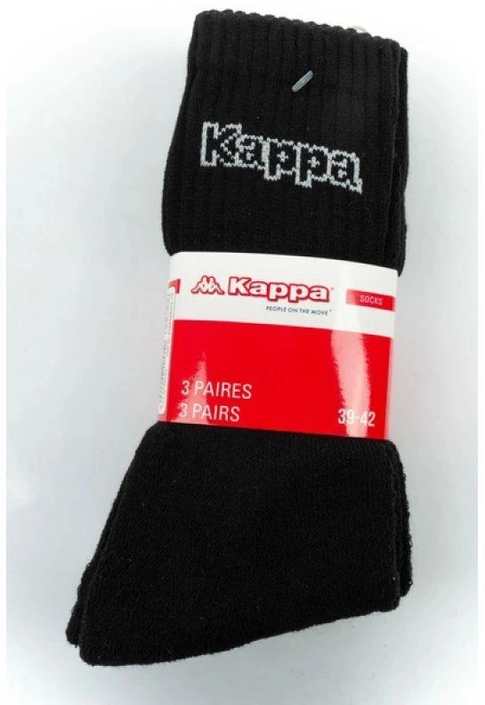 Kappa juodos ilgos kojinės 34113IW 901