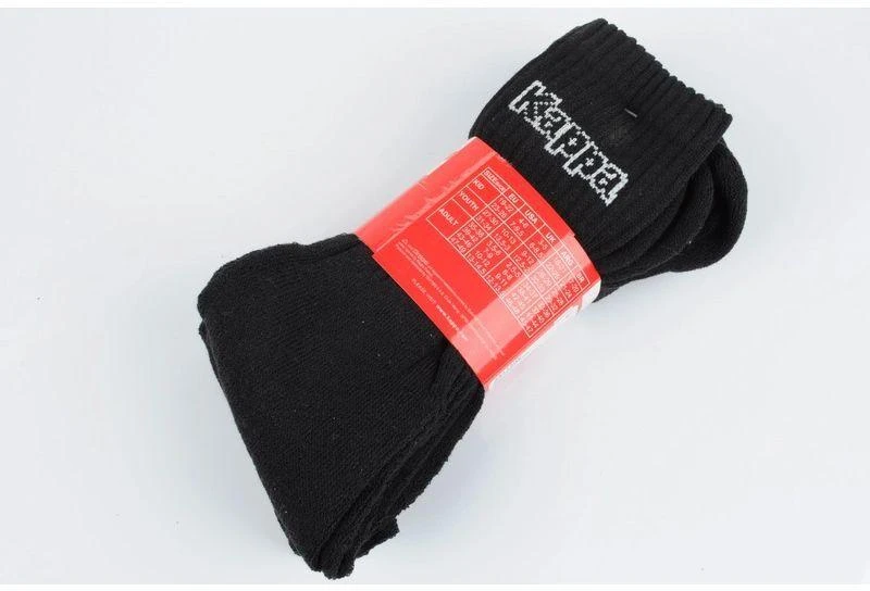 Kappa juodos ilgos kojinės 34113IW 901