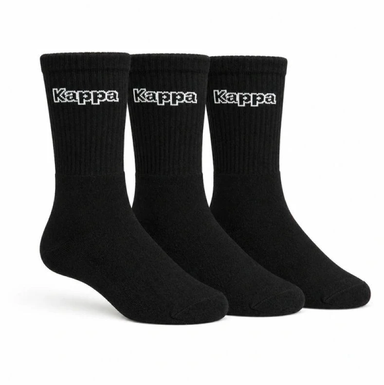 Kappa juodos ilgos kojinės 34113IW 901